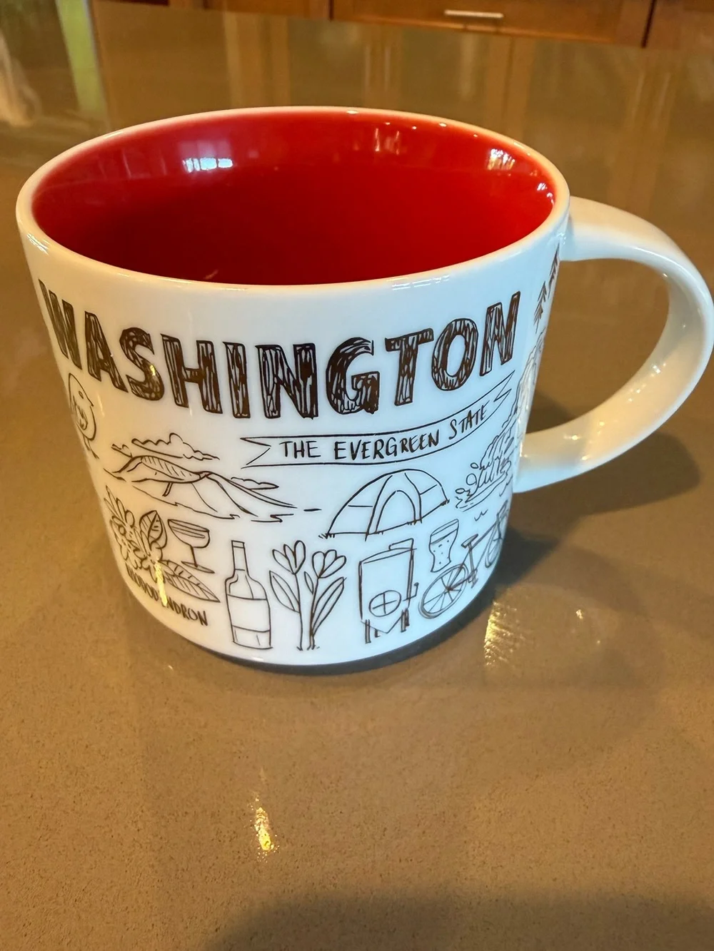 Starbucks Been There Series Limited Edition Washington mug